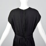 Medium Galanos 1960s Silk Pleated Dress