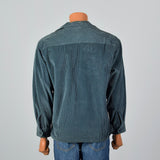 1960s Blue Corduroy Shirt