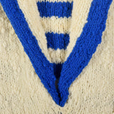 1940s Nautical-Style Two Piece Knit Outfit