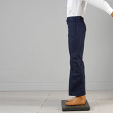 Deadstock 1970s Men's Dark Indigo Cone Denim Bell Bottom Jeans